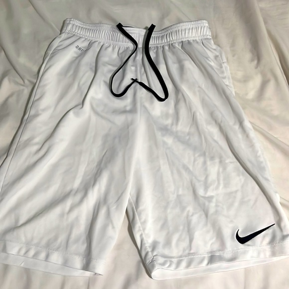 White Nike Shorts. In perfect condition. - Picture 1 of 3